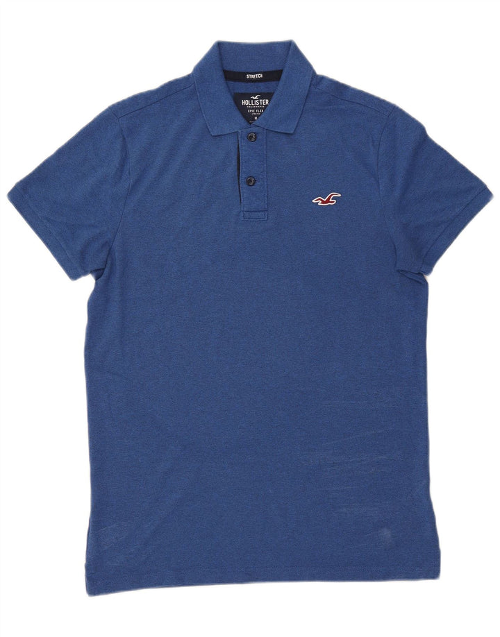 Hollister muška rastezljiva polo majica Srednje plava