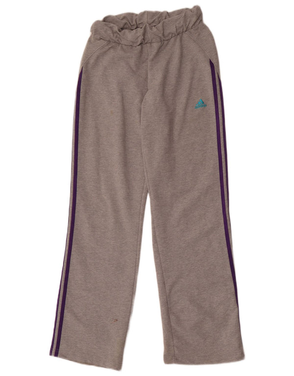 Adidas ženske trenirke hlače UK 12 srednje sive pamučne
