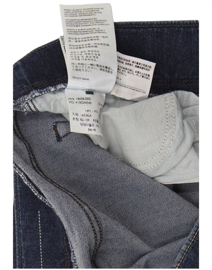 LEVI'S ženske uske traperice US 14 XL W32 L29 plavi pamuk