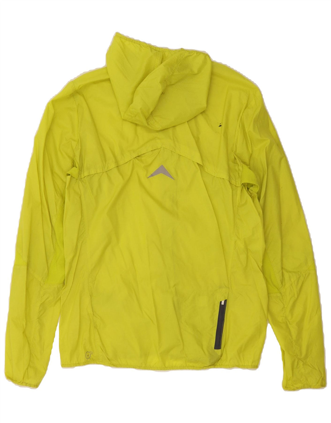 PUMA Mens Hooded Rain Jacket UK 38 Medium Yellow Nylon Vintage Puma and Second-Hand Puma from Messina Hembry 
