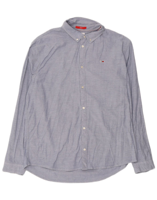 Tommy Hilfiger muška uska košulja 2XL plavi pamuk