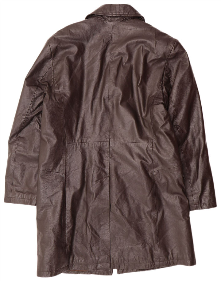 VINTAGE muški kožni kaput IT 52 XL smeđa koža