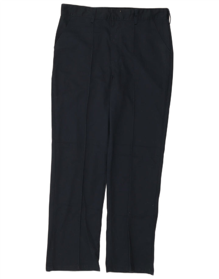 Dickies muške obične chino hlače W32 L31 tamnoplavi poliester
