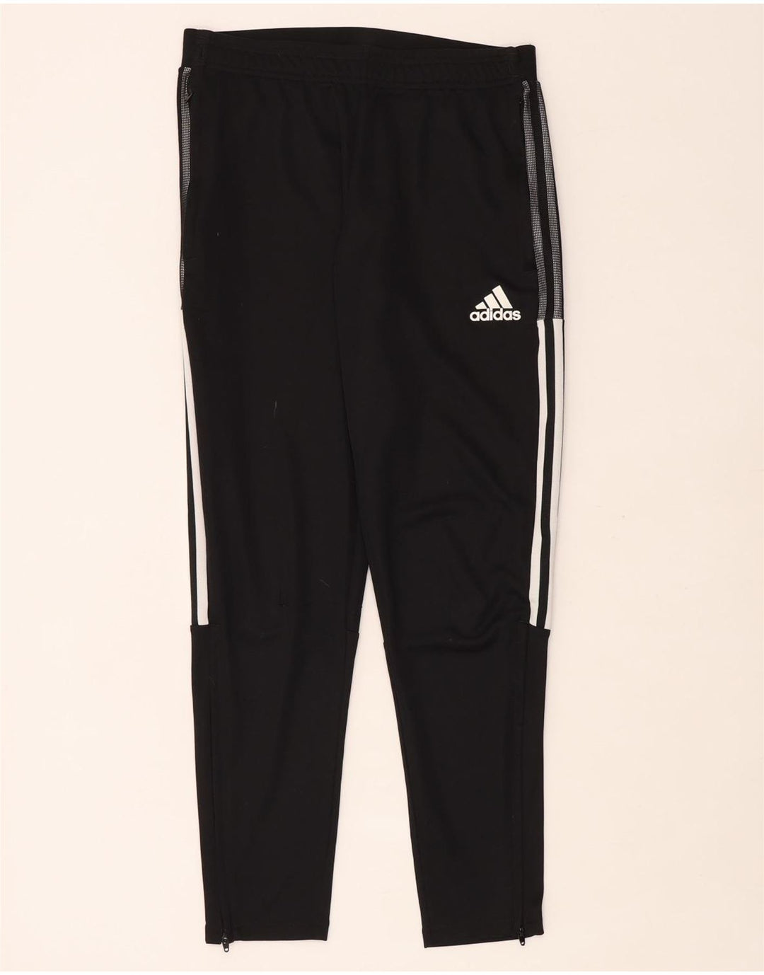 Adidas muške Aeroready hlače od srednje crnog poliestera