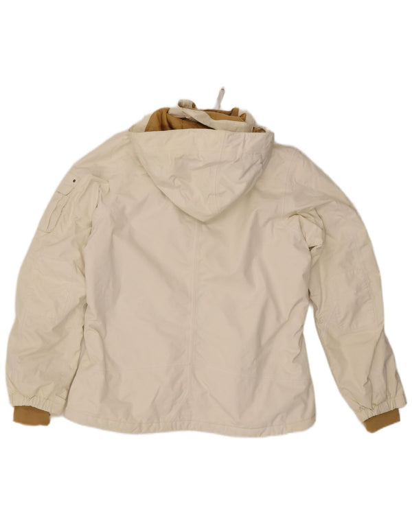 The North Face ženska jakna s kapuljačom UK 16 Veliki bijeli najlon