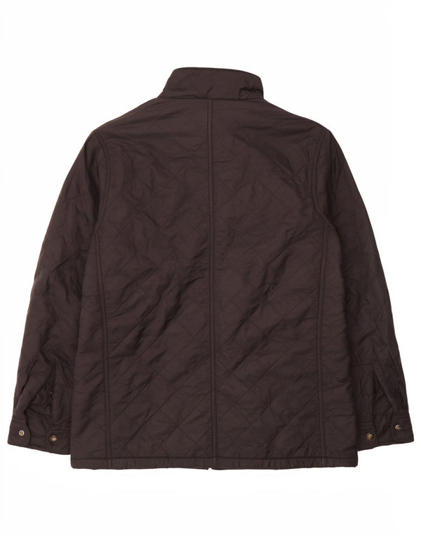Barbour muška prošivena jakna UK 42 XL crni poliamid