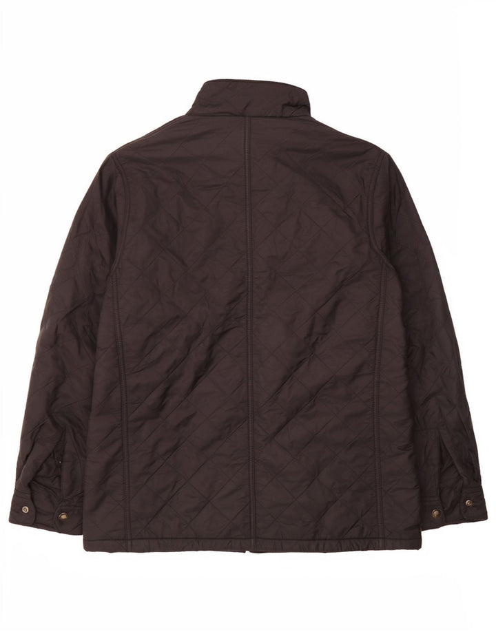Barbour muška prošivena jakna UK 42 XL crni poliamid