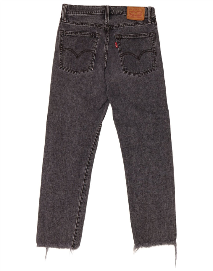 Levi's ženske ravne traperice W27 L26 sivi pamuk
