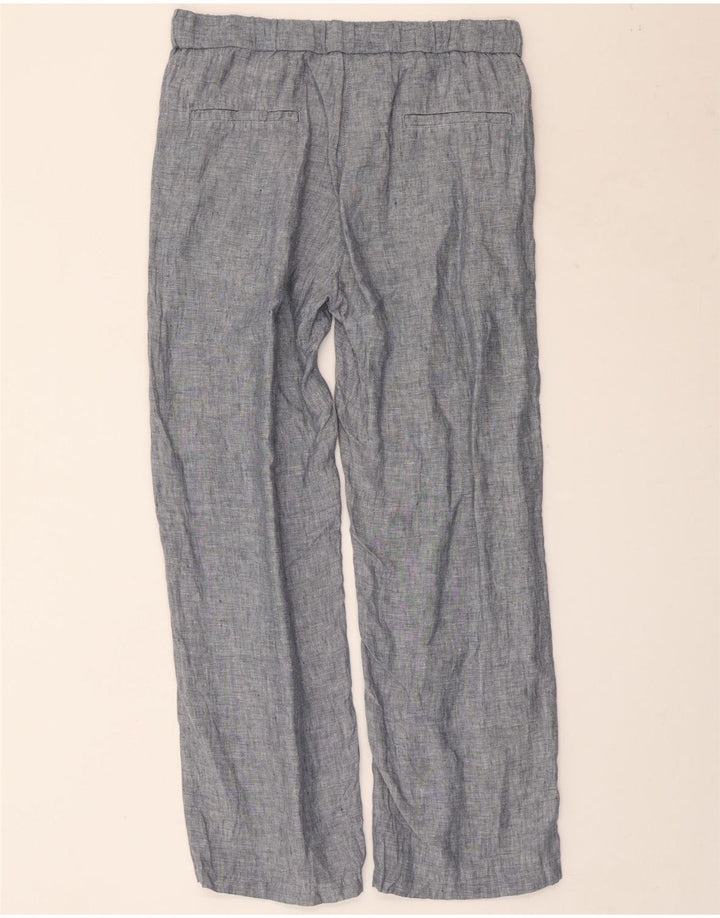 DACK'S Ženske chino hlače širokih nogavica male W30 L27 plave