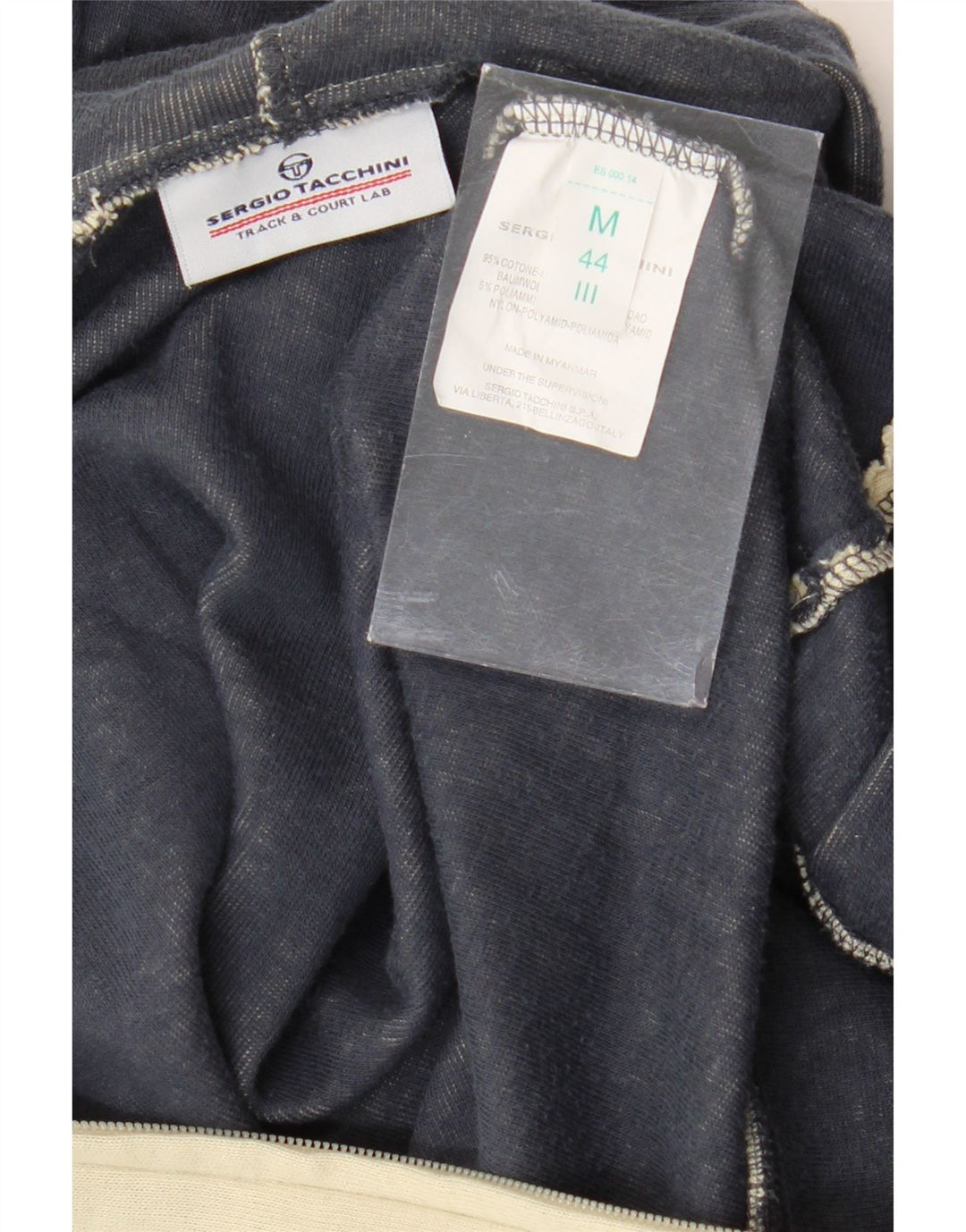 SERGIO TACCHINI Ženski pulover s kapuljačom na patentni zatvarač IT 44 srednje bež pamuk