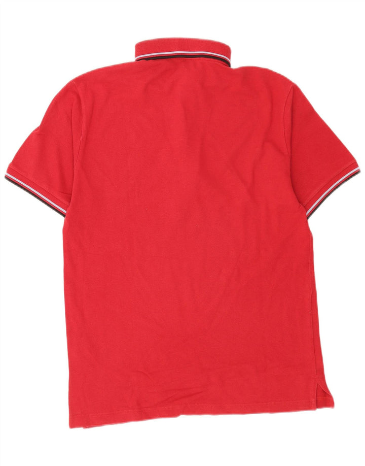 Fred Perry muška polo majica srednje crvene boje od pamuka