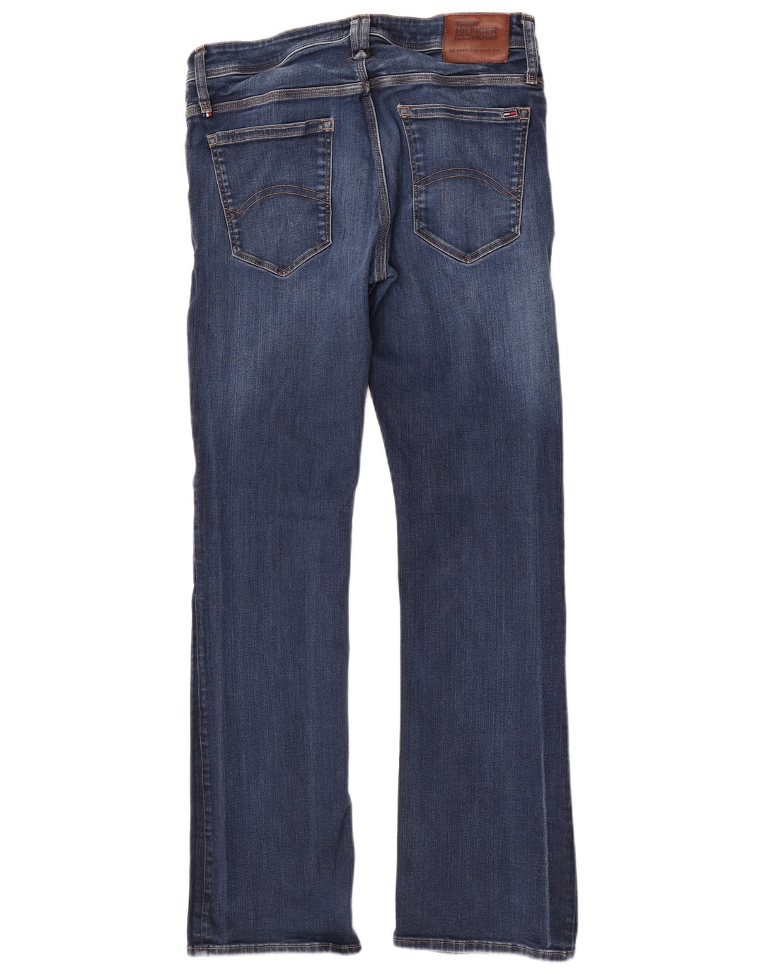 Tommy Hilfiger muške traperice Ryan Bootcut W34 L34 plavi pamuk