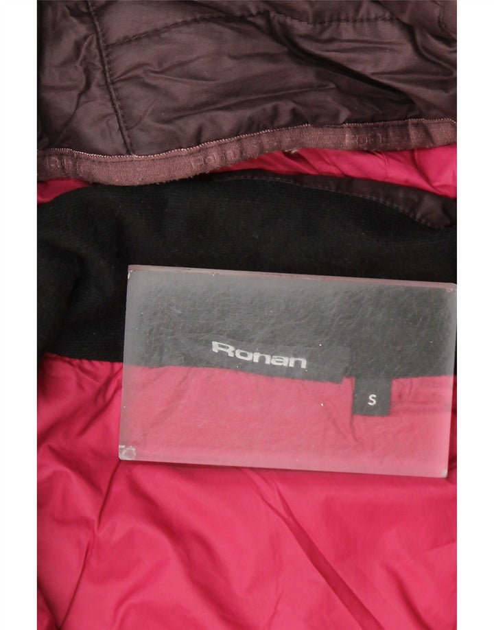 ROHAN ženski podstavljeni kaput s kapuljačom UK 10 Mali ljubičasti poliester