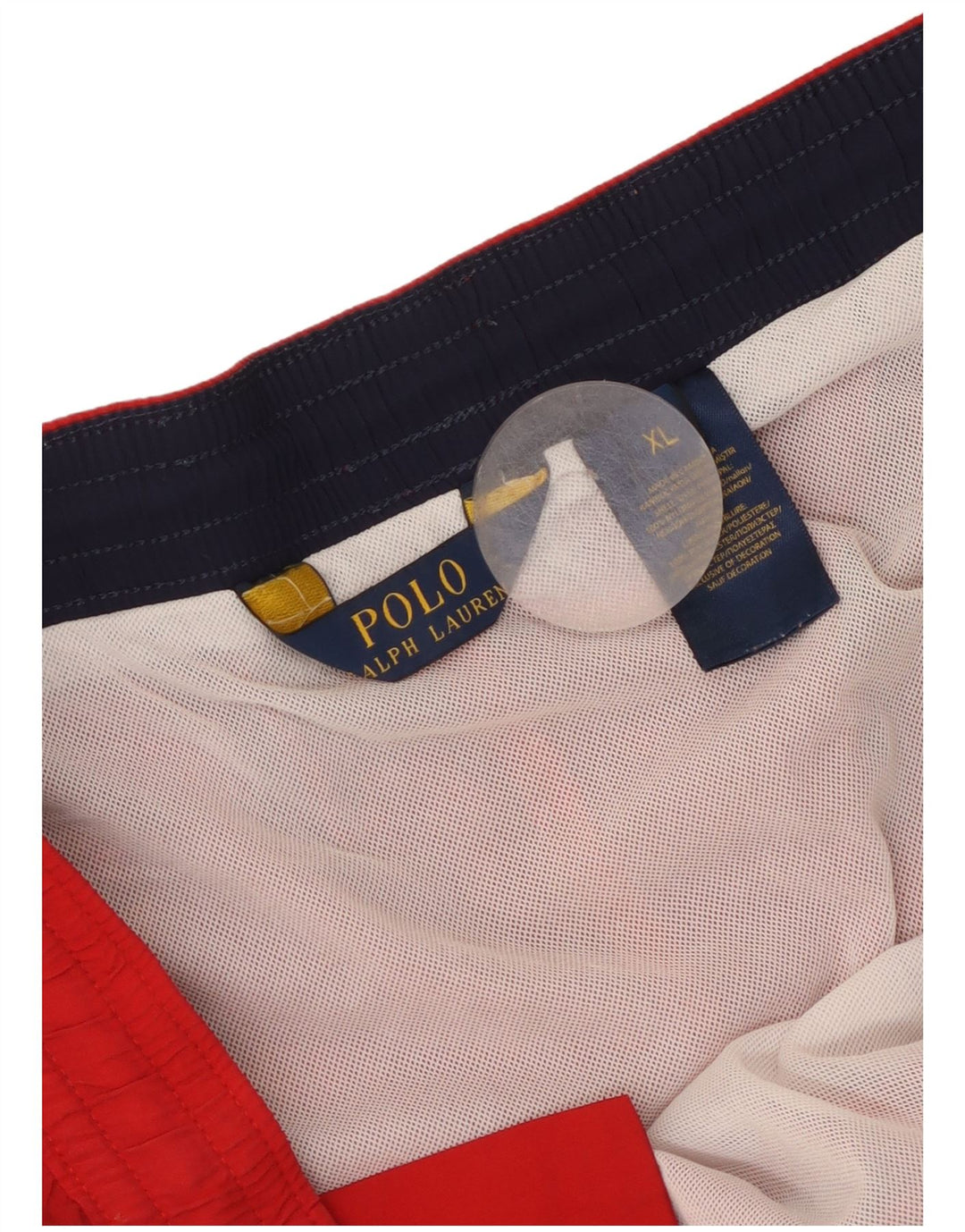 Polo Ralph Lauren muške kratke kupaće hlače XL, crveni najlon