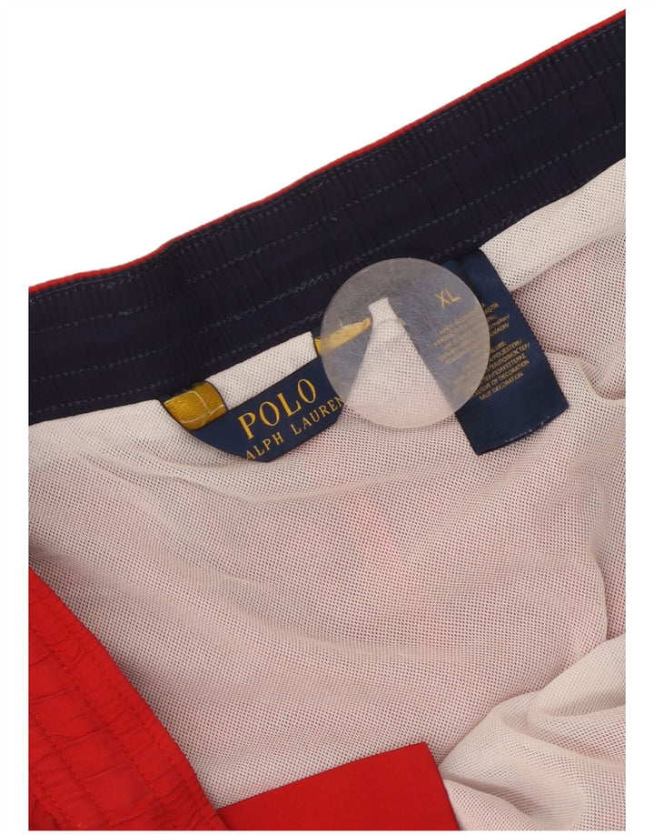 Polo Ralph Lauren muške kratke kupaće hlače XL, crveni najlon