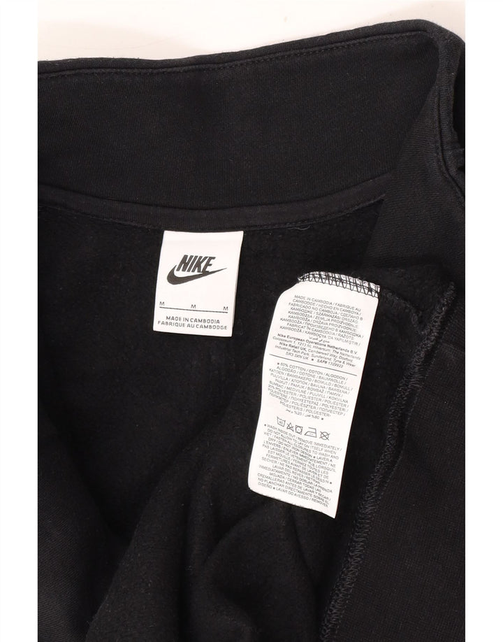 Nike muška gornja jakna trenirke Srednje crni pamuk