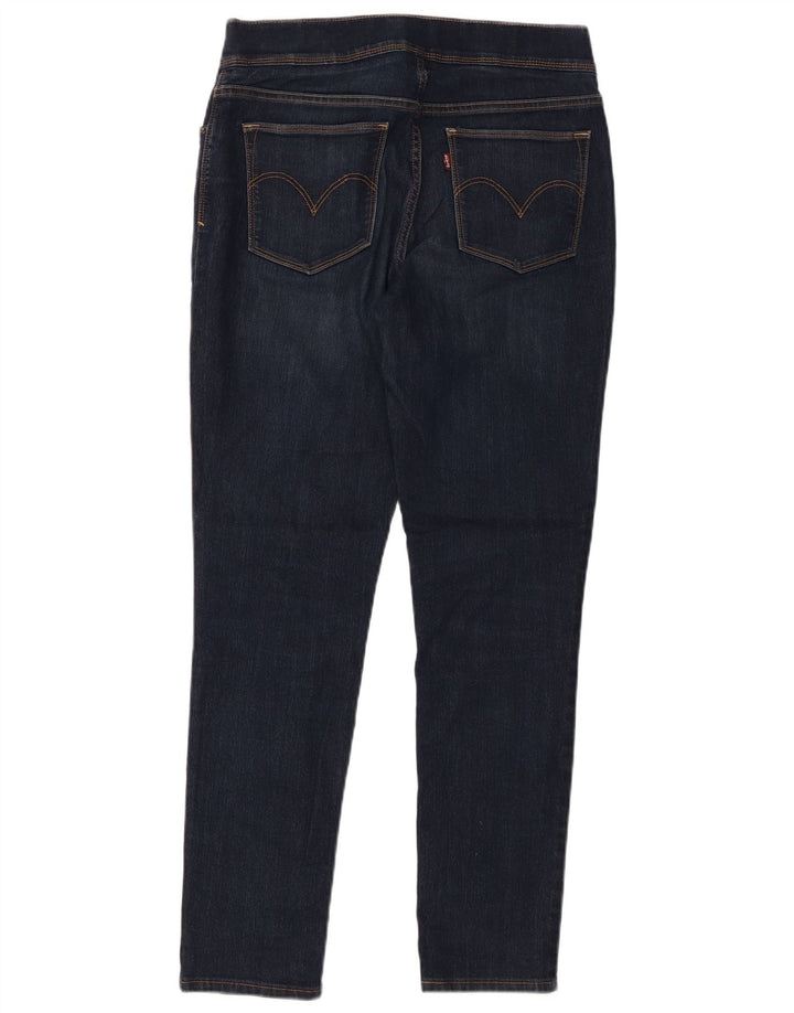 LEVI'S ženske uske traperice W29 L30 tamnoplavi pamuk