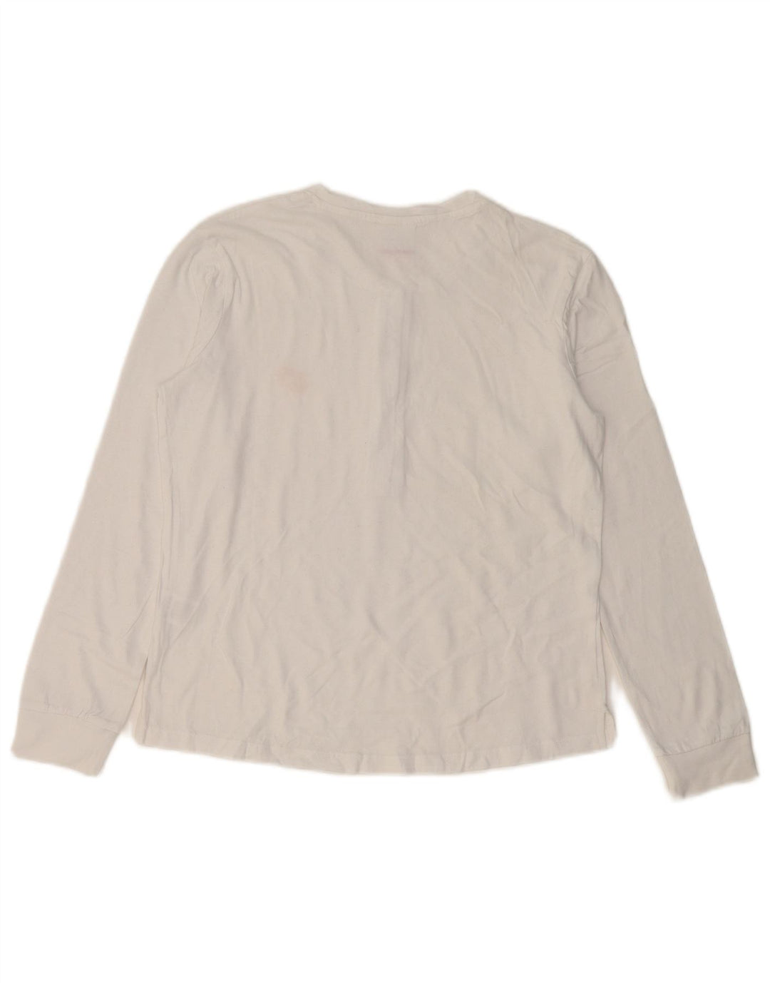 Lotto ženska majica dugih rukava UK 10 Mali bijeli pamuk