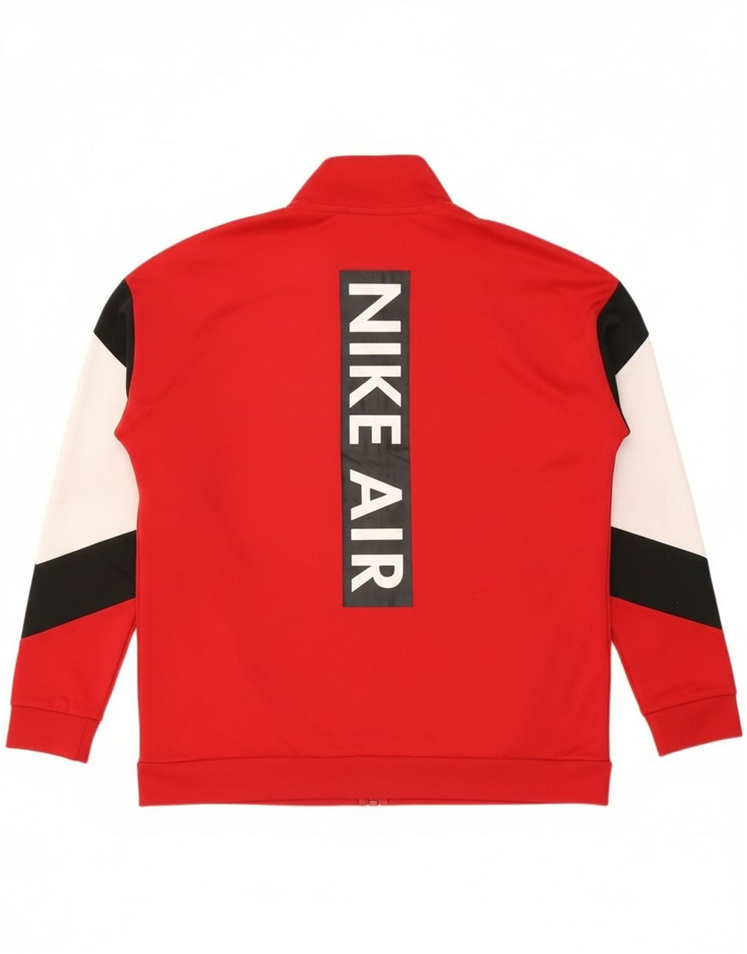 Nike Air Muška gornja jakna trenirke Large Red Colourblock Poliester