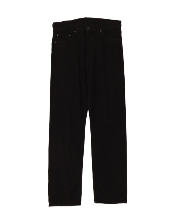 LEVI'S muške 540 ravne traperice opuštenog kroja W31 L32 crni pamuk