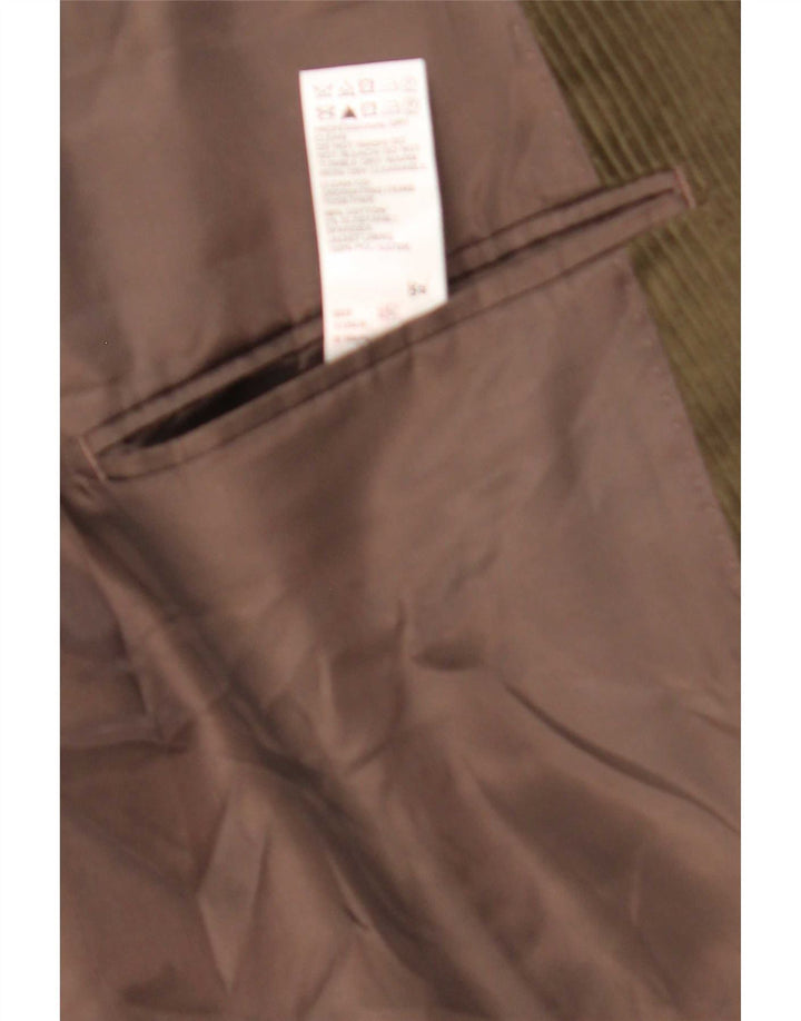 Marks & Spencer muška jakna od samta s 2 gumba UK 40 Large kaki