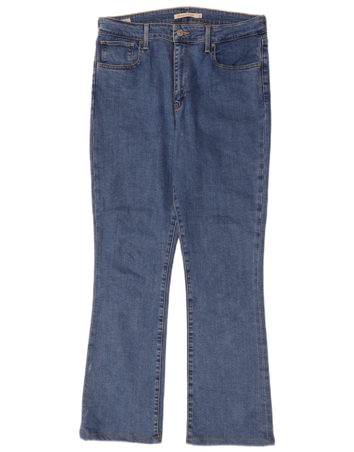 Levi's ženske 725 traperice visokog rasta W32 L30 plavi pamuk