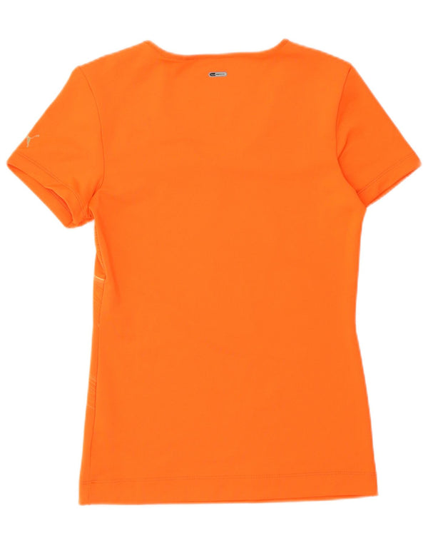 Puma ženska majica kratkih rukava s grafičkim motivima UK 8 Small Orange Poliester Sports