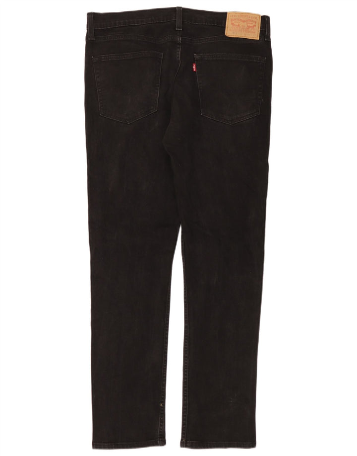 Levi's muške 511 uske traperice W36 L32 crni pamuk