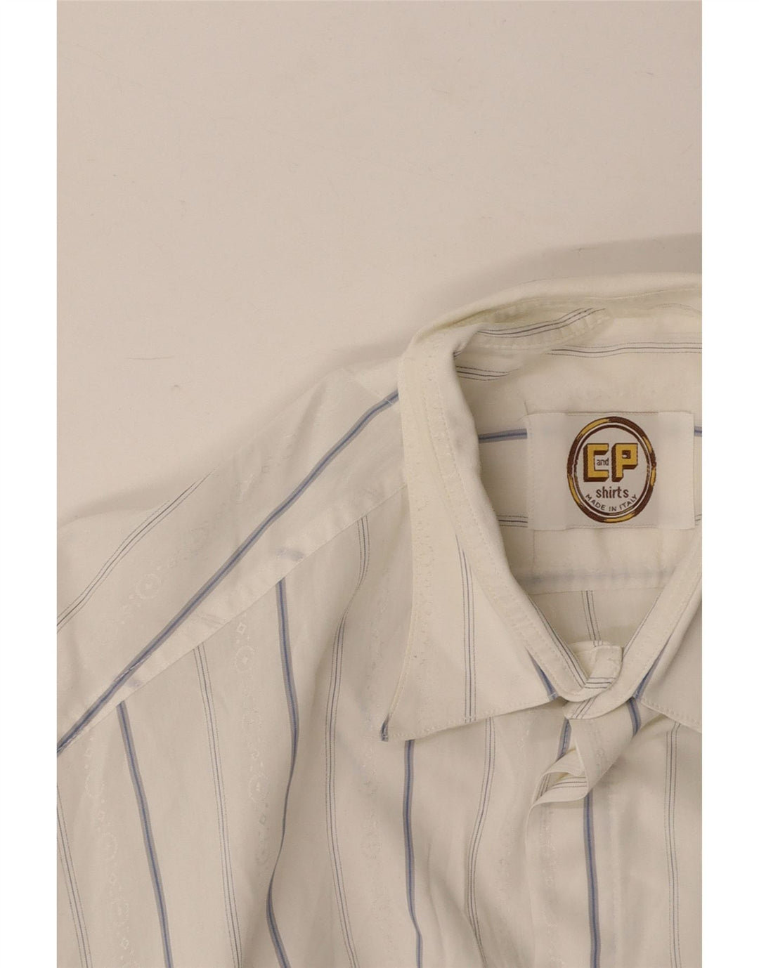 VINTAGE muška košulja na velike bijele pruge