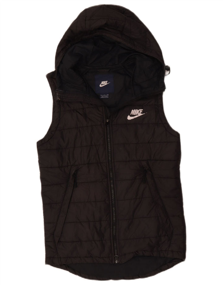 Nike muška podstavljena majica s kapuljačom UK 36 mala crna poliester