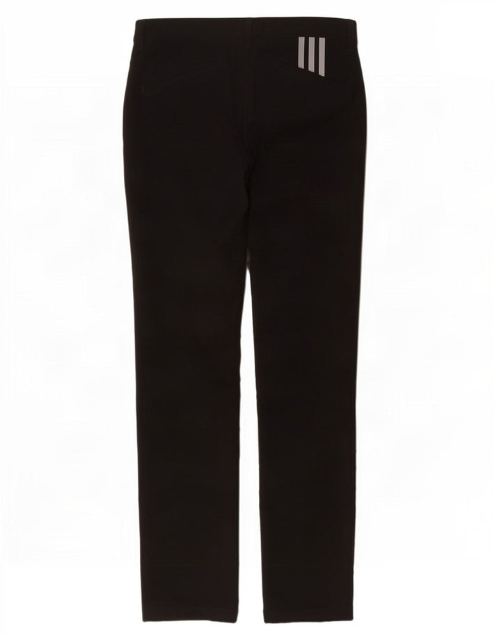 Adidas muške uske chino hlače W32 L34 crni poliester