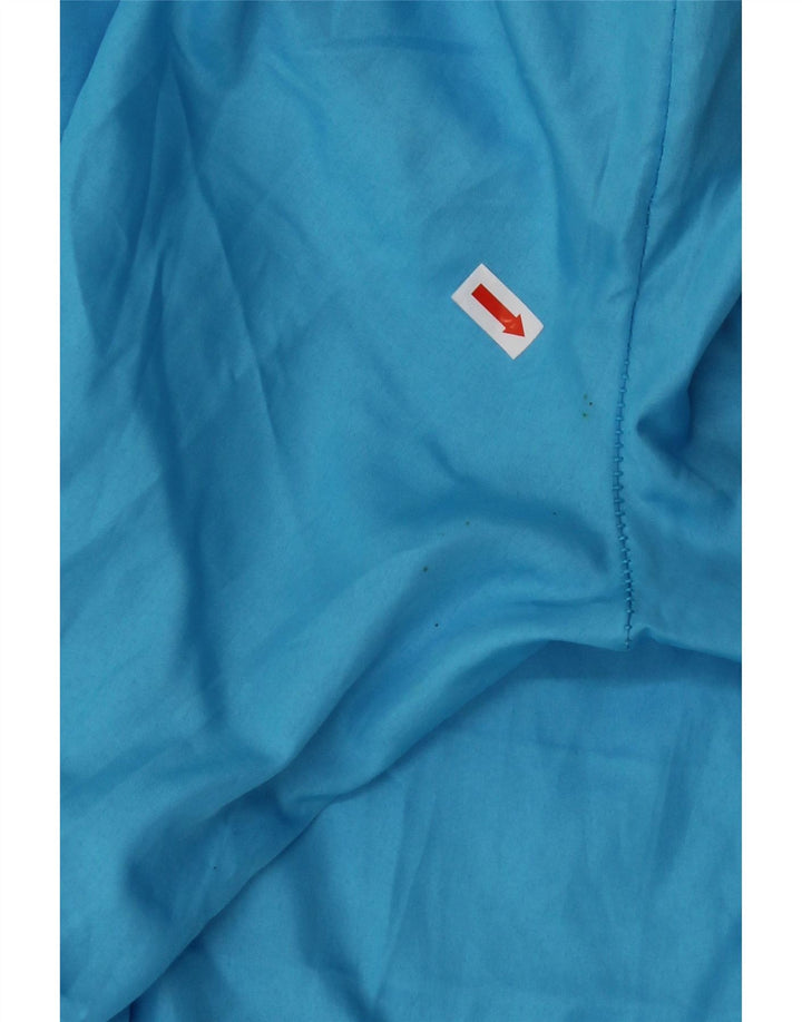 VINTAGE Ženska trenirka Hlače Joggers UK 10 Small Blue Colourblock