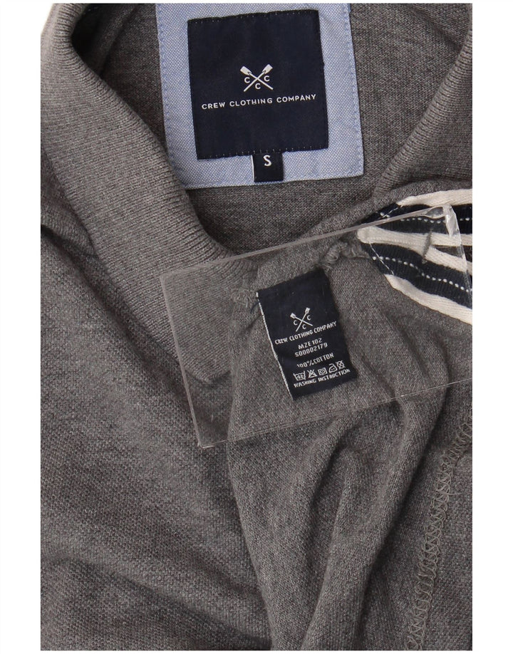 Crew Clothing Muška polo majica Mala siva pamučna
