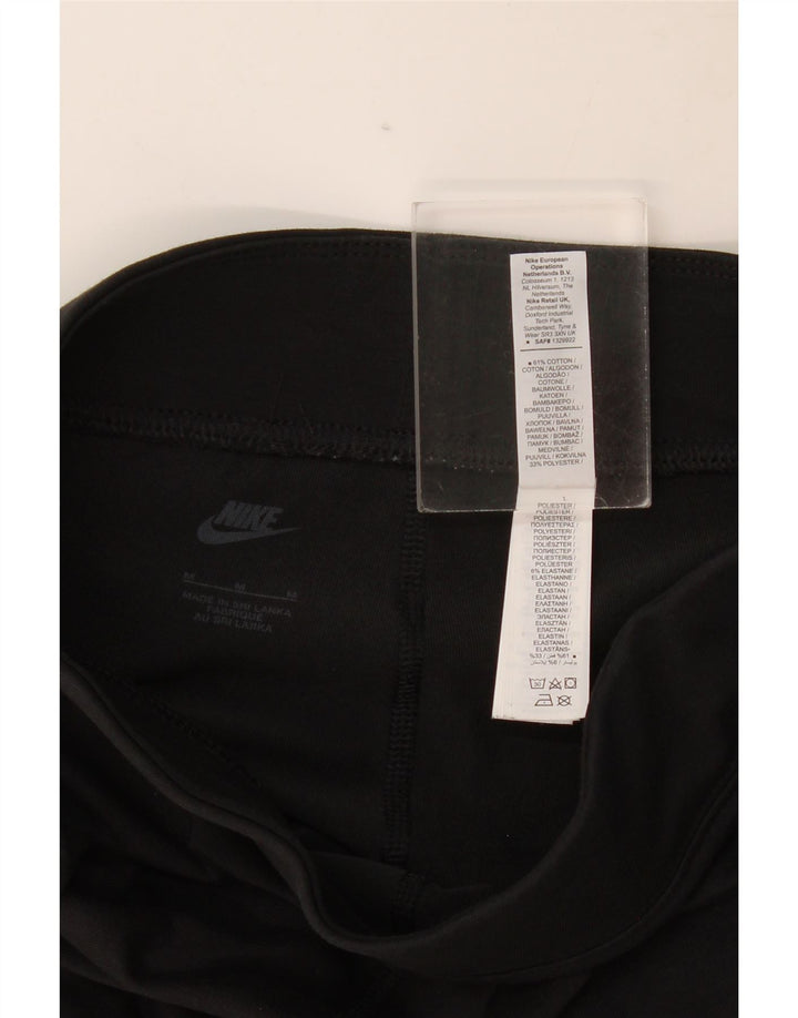Nike ženske grafičke tajice UK 12 Srednje crni pamuk