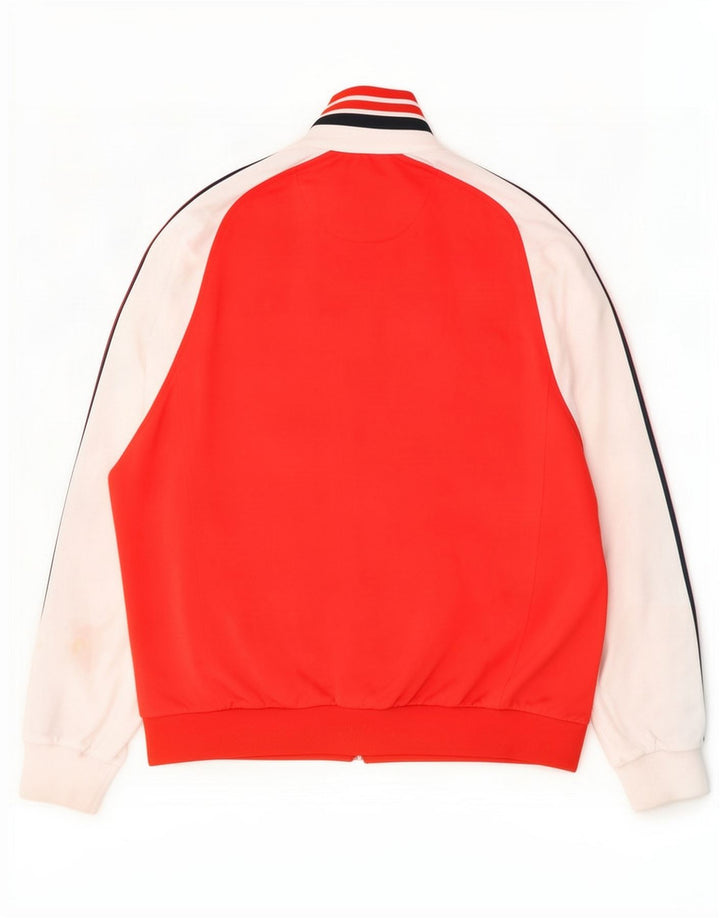 Gornja jakna muške trenirke Champion Large Red Colourblock Polyester