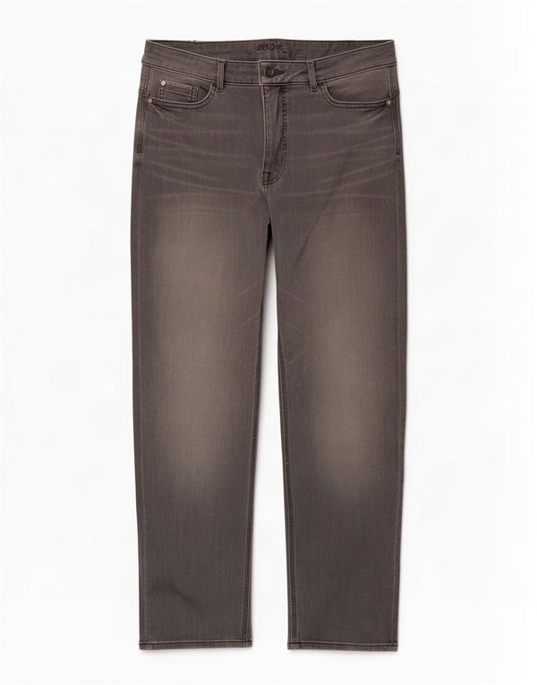 Marks & Spencer ženske ravne traperice UK 16 Large W32 L28 Sivi pamuk