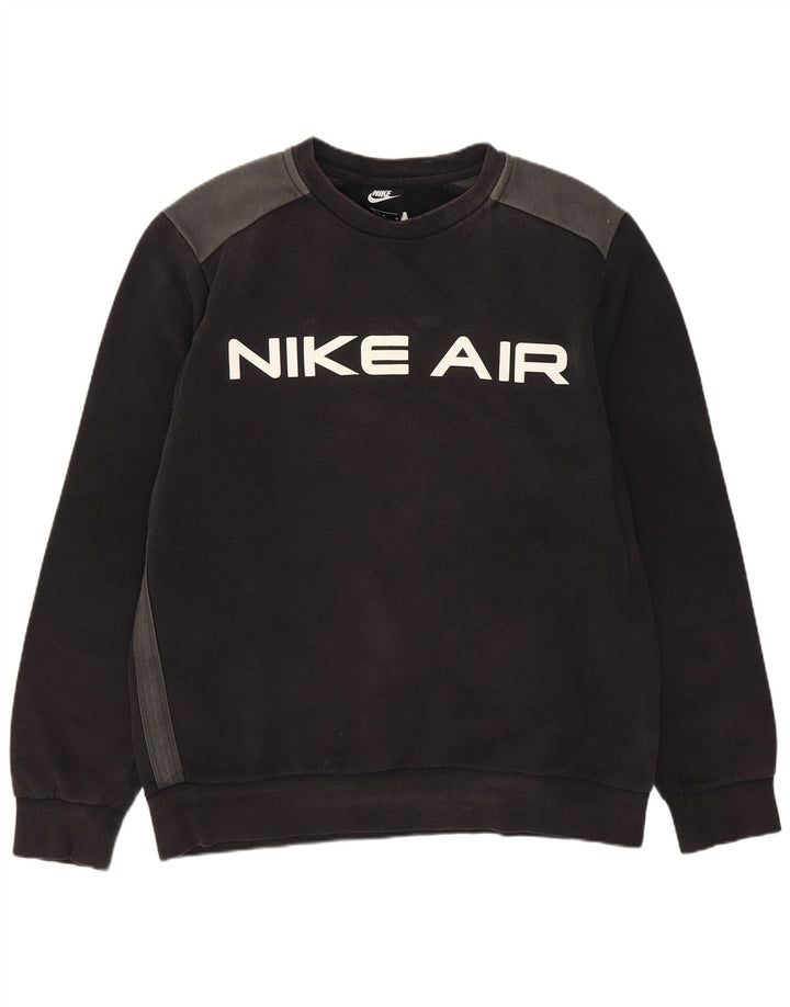 Nike muška trenirka s grafičkim motivima Srednji crni pamuk