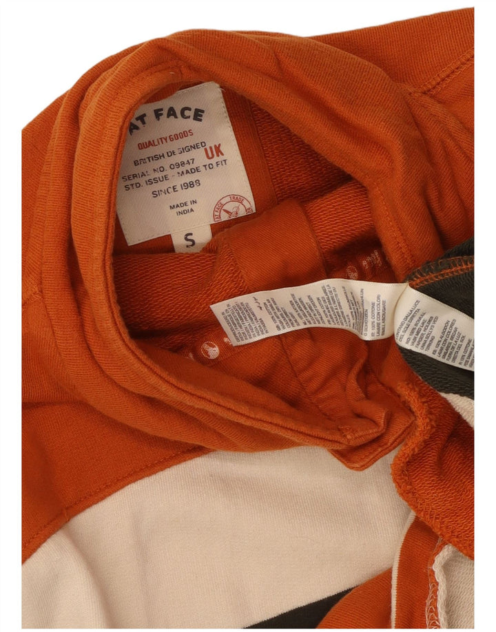 Fat Face Muška majica s dugmadima i izrezom, mala, raznobojna na pruge