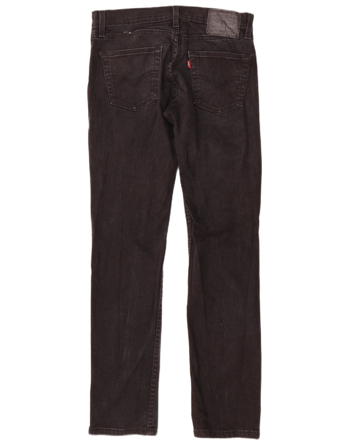 Levi's muške 511 uske traperice W29 L32 crni pamuk