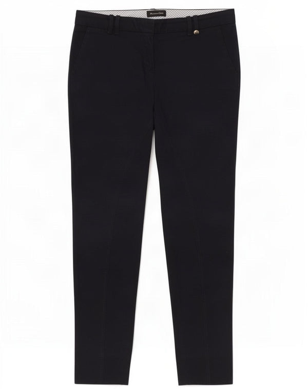 Ženske uske chino hlače Massimo Dutti EU 38 male W28 L29 tamnoplave