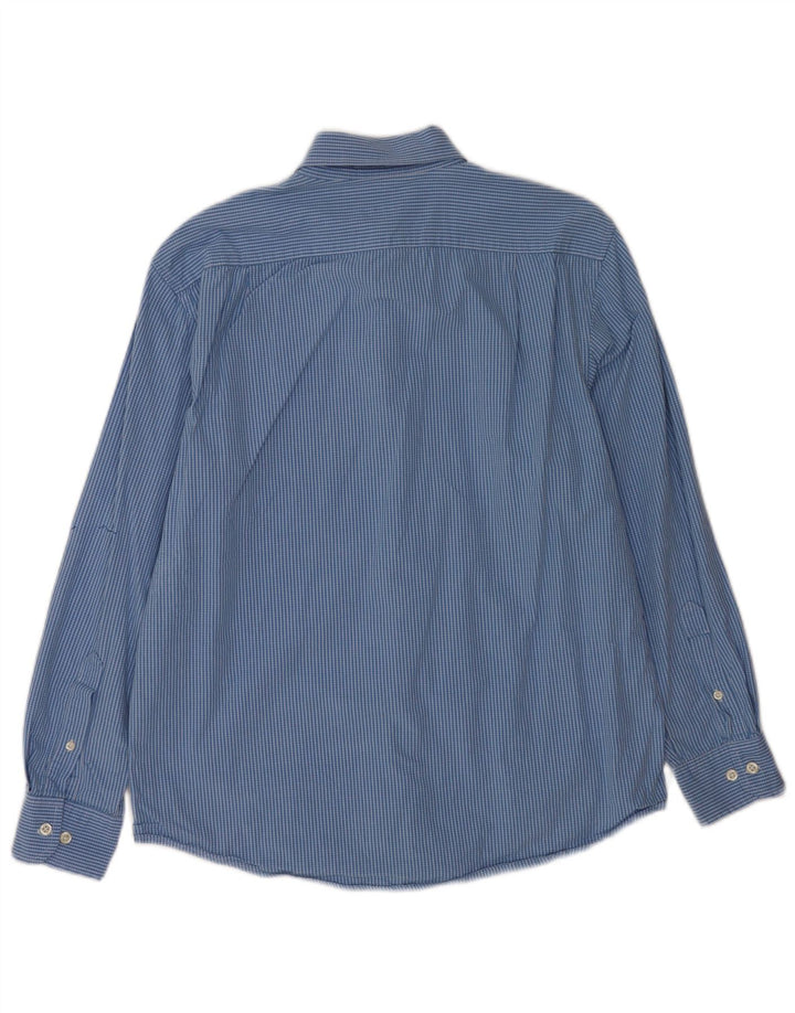 Izod muška košulja Srednje plavi karirani pamuk