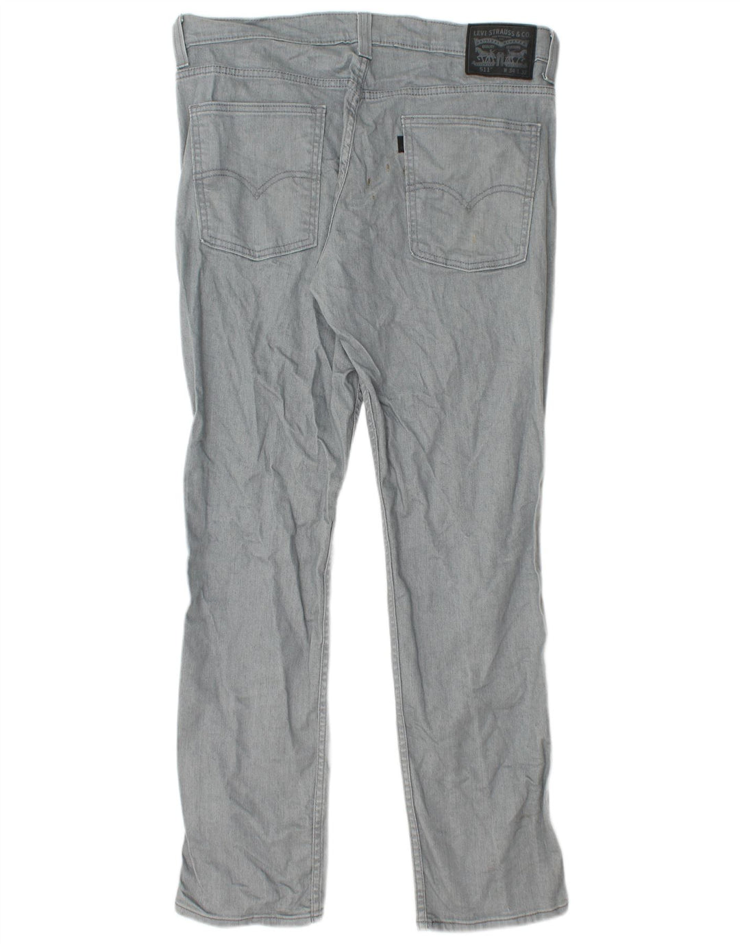 Levi's muške 511 uske traperice W34 L32 sivi pamuk