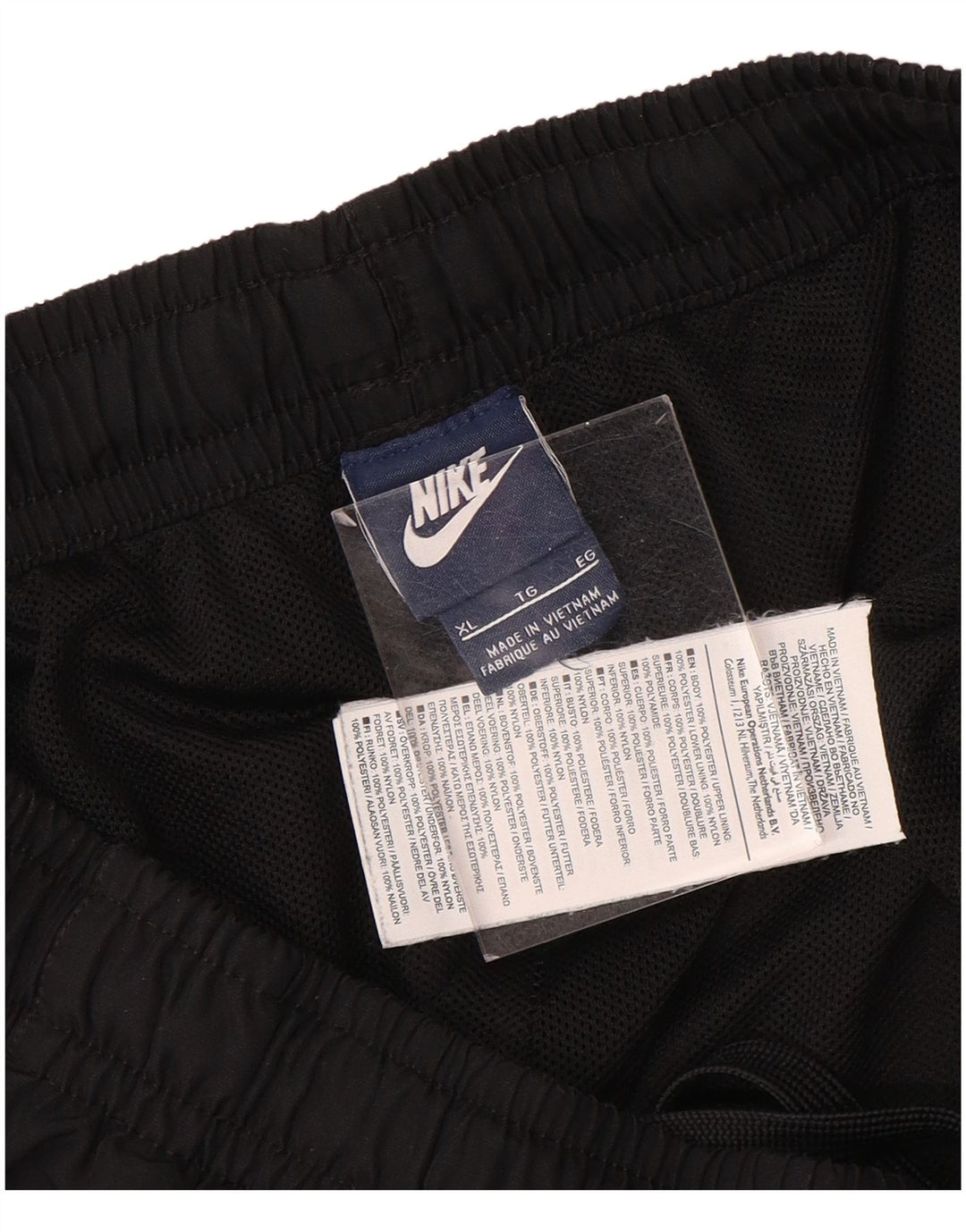 Nike muške trenirke hlače joggers XL crni poliester
