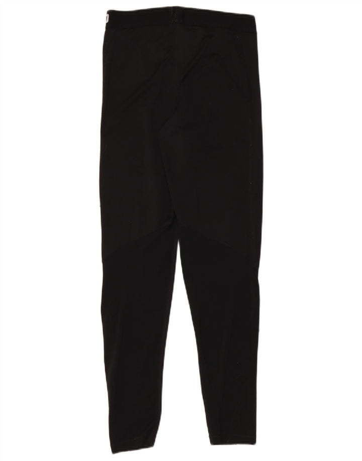 Nike Ženske Dri Fit Graphic Leggings UK 14 srednje crne