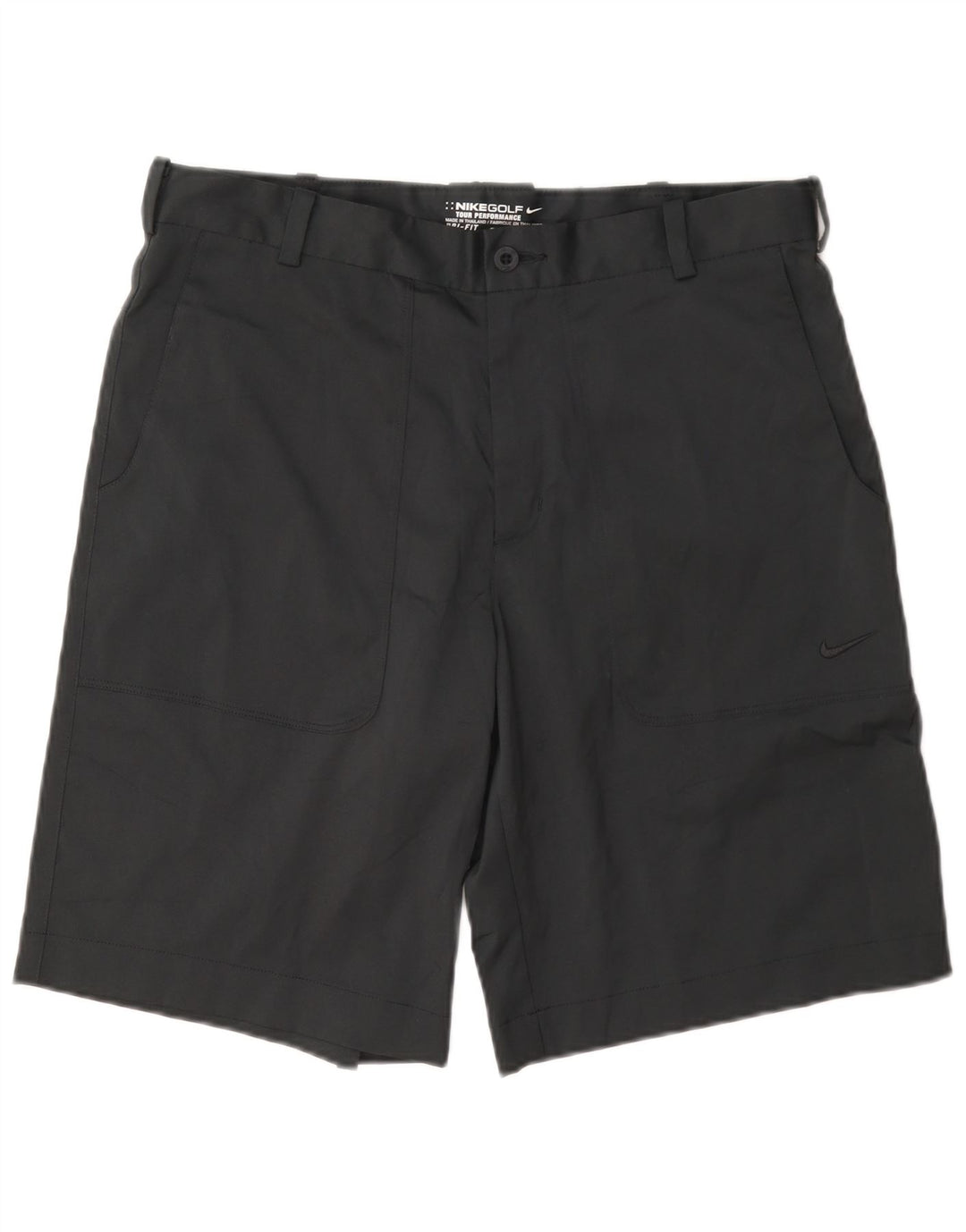 Nike Dri Fit Chino kratke hlače W32 srednje crne boje od poliestera