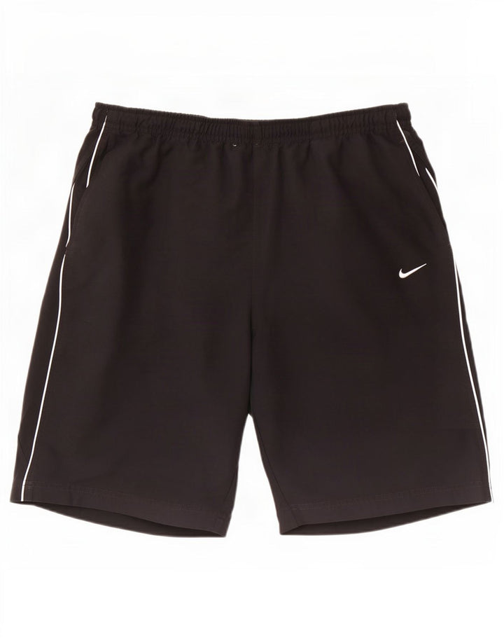 Velike crne muške sportske kratke hlače Nike
