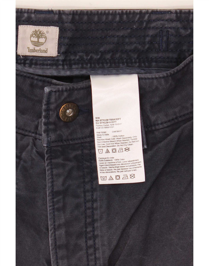 Timberland muške kargo kratke hlače W32 srednje tamnoplavi pamuk