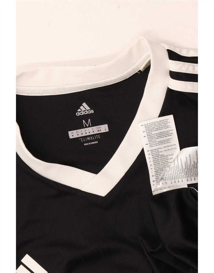 Adidas muška grafička majica kratkih rukava Srednja crna sportska poliester
