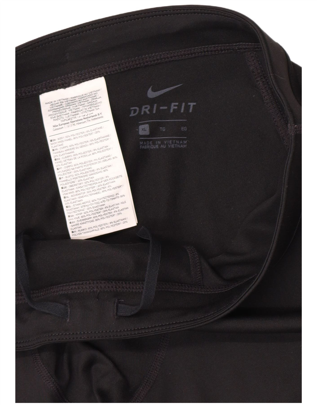 Nike muške Dri Fit Capri tajice XL crne poliesterske