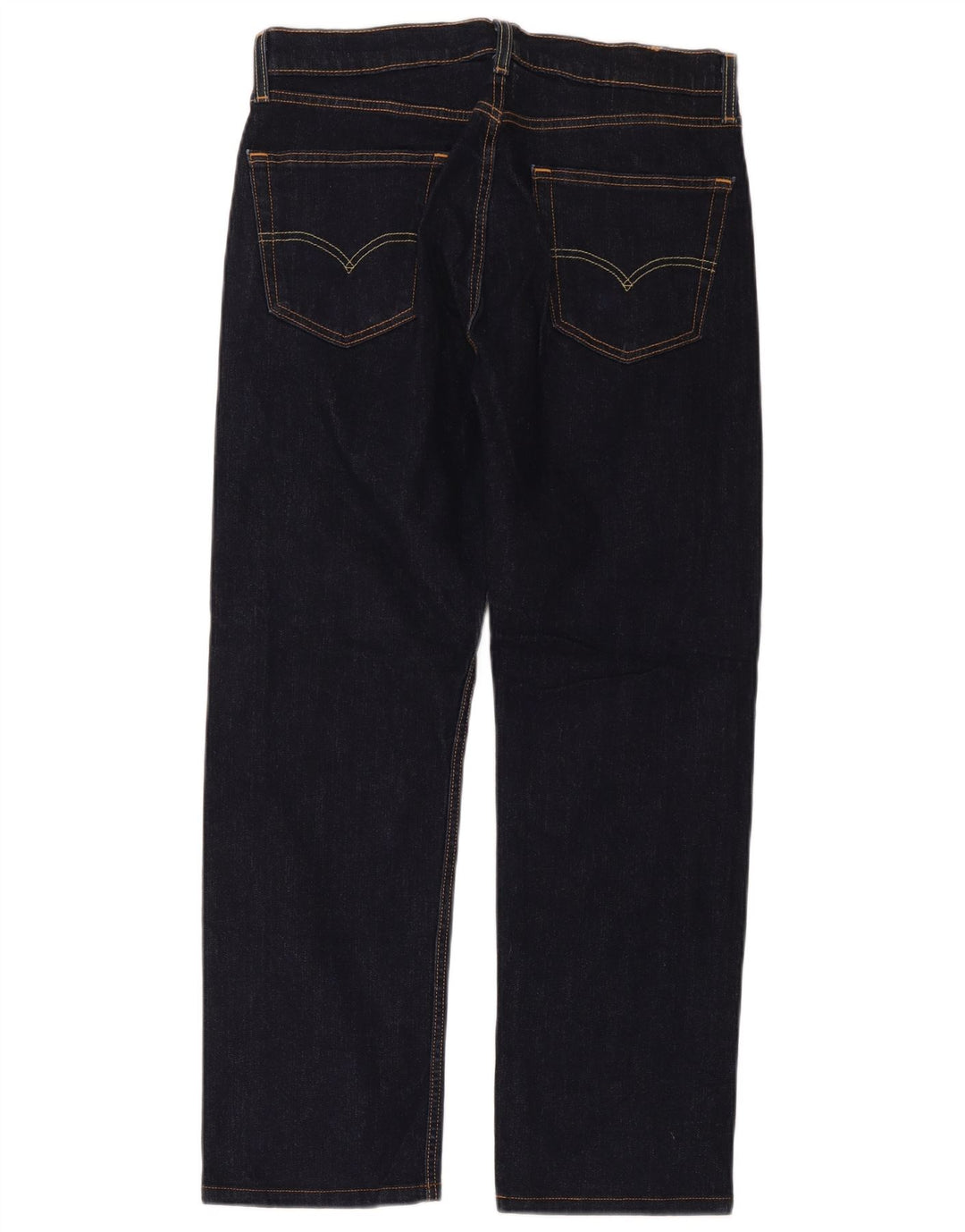 Levi's muške ravne traperice W32 L32 tamnoplavi pamuk